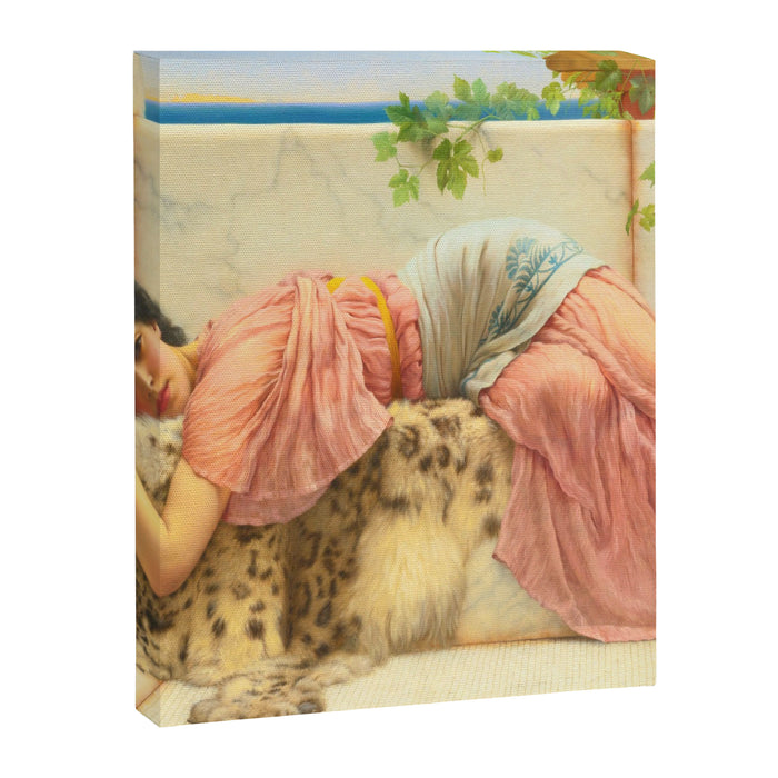 When The Heart is Young - John William Godward Canvas Print Gallery Image 1