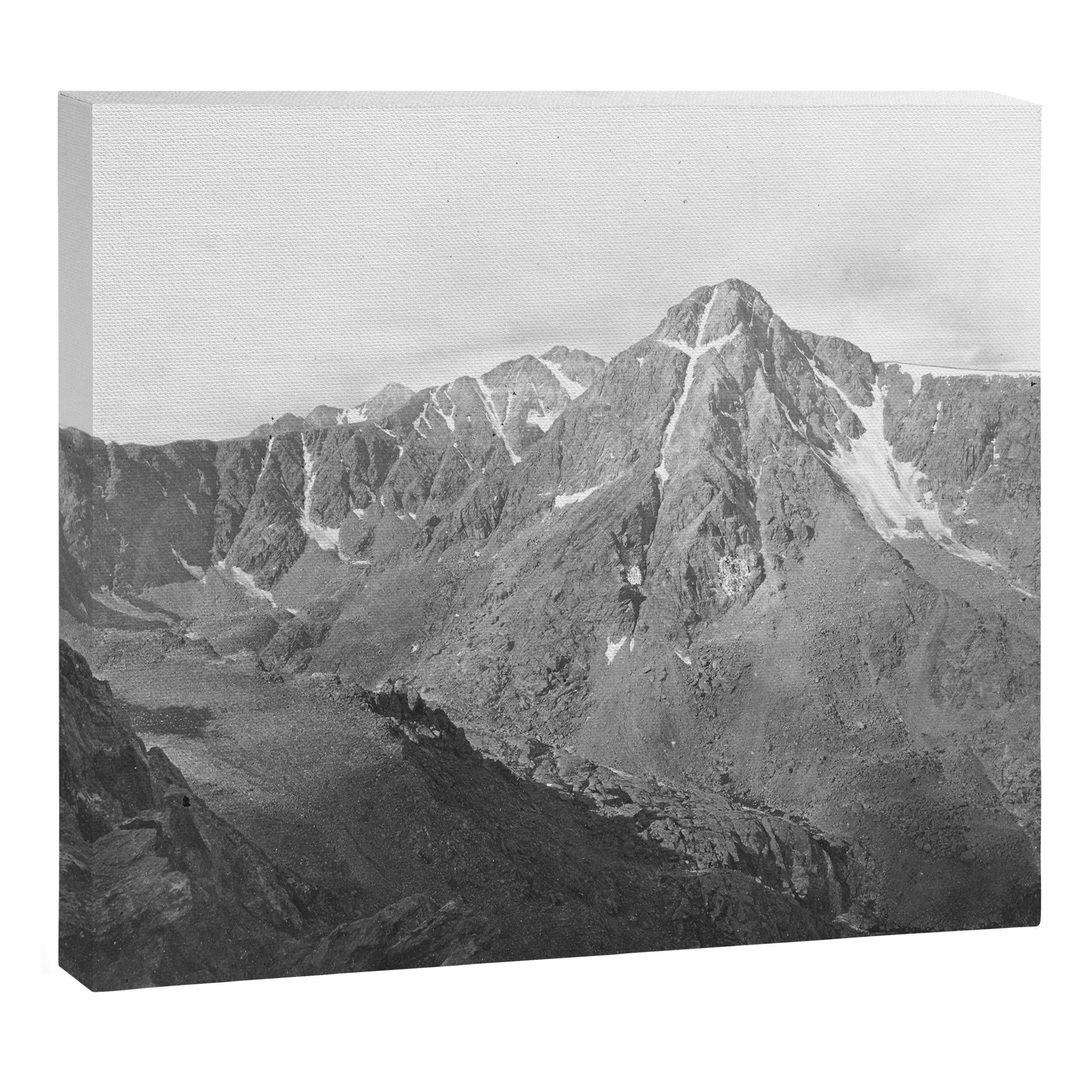 William Henry Jackson Photo The Mount Of The Holy Cross Canvas Print Gallery Image 3
