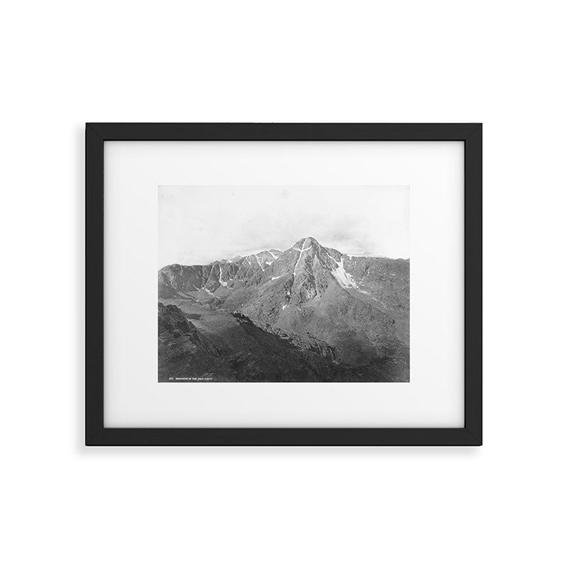 William Henry Jackson Photo The Mount Of The Holy Cross Framed Art Print Gallery Image 5