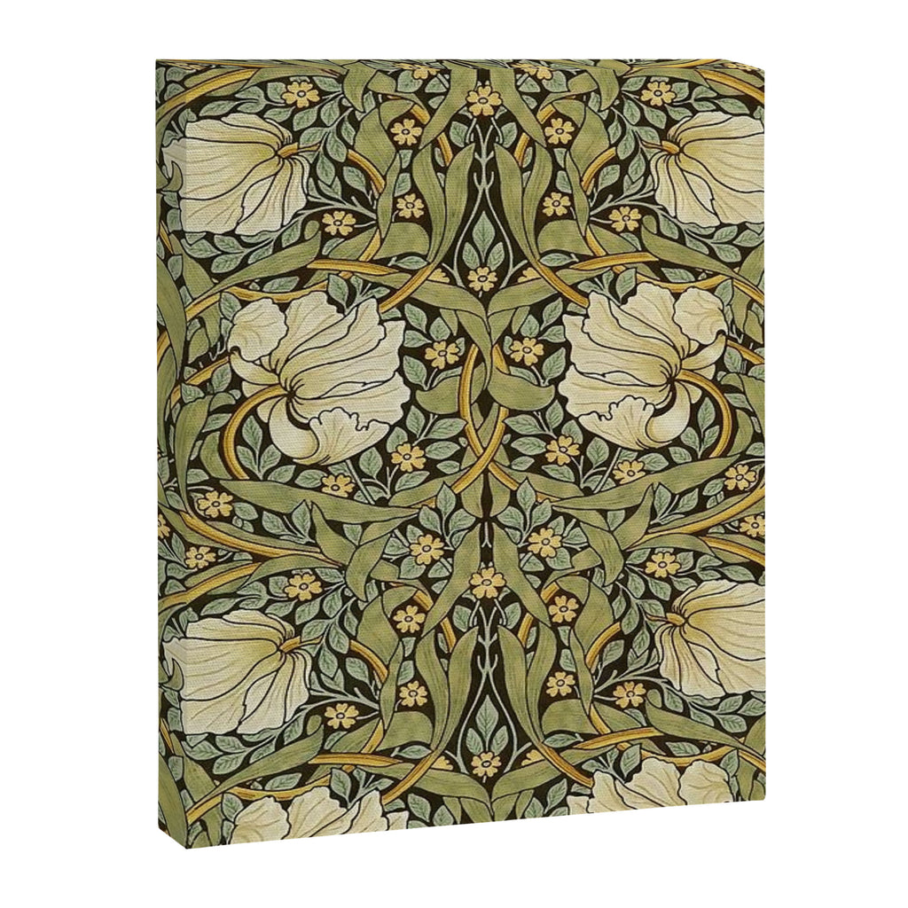 William Morris Pimpernel Restored Pattern Canvas Print Gallery Image 6