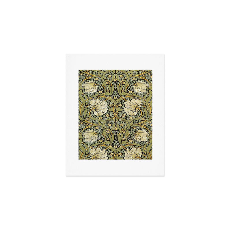 William Morris Pimpernel Restored Pattern Art Print Gallery Image 1