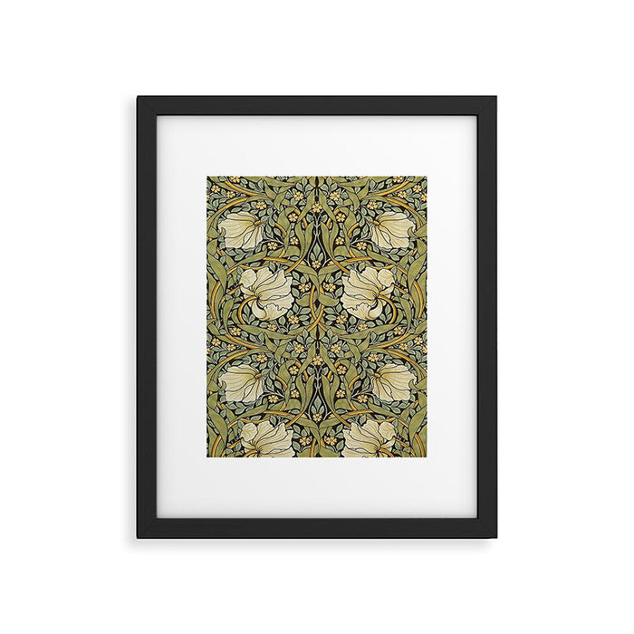 William Morris Pimpernel Restored Pattern Framed Art Print Gallery Image 1