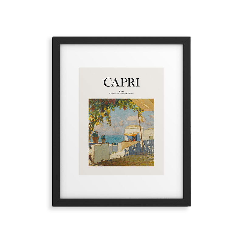 Capri, Italy Framed Art Print Gallery Image 5