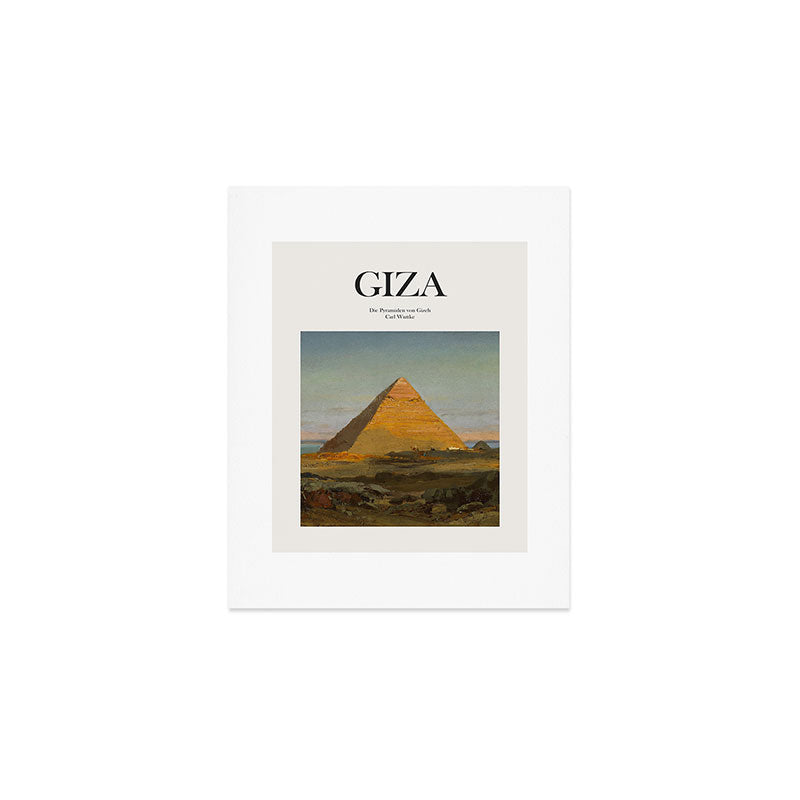 Giza, Egypt Art Print Gallery Image 1