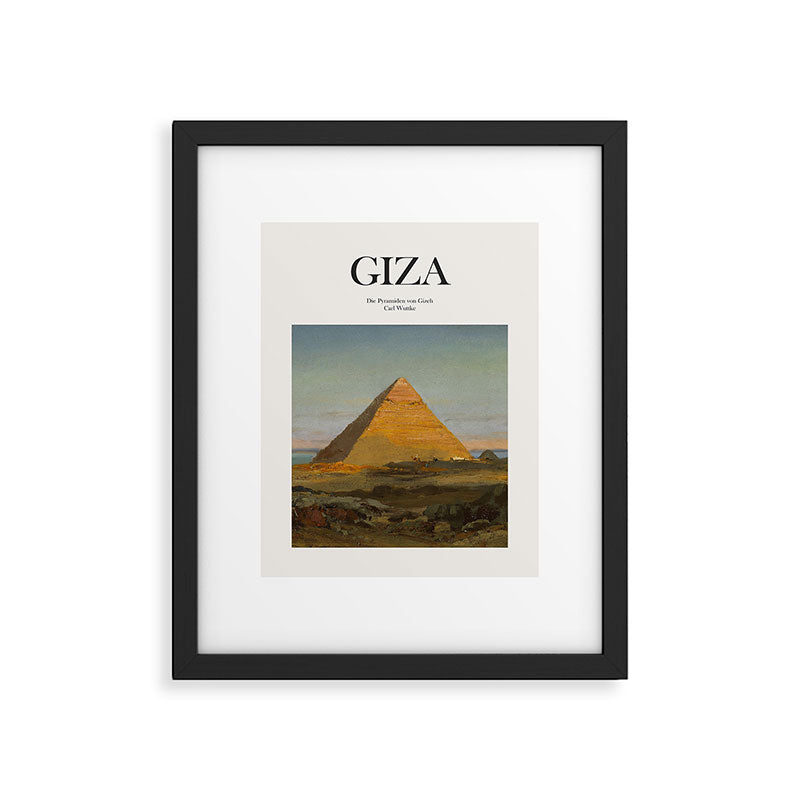 Giza, Egypt Framed Art Print Gallery Image 5