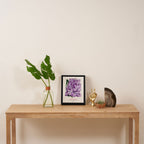 Gladiolus Japanese Botanical Chart Framed Canvas Print Gallery Image 4