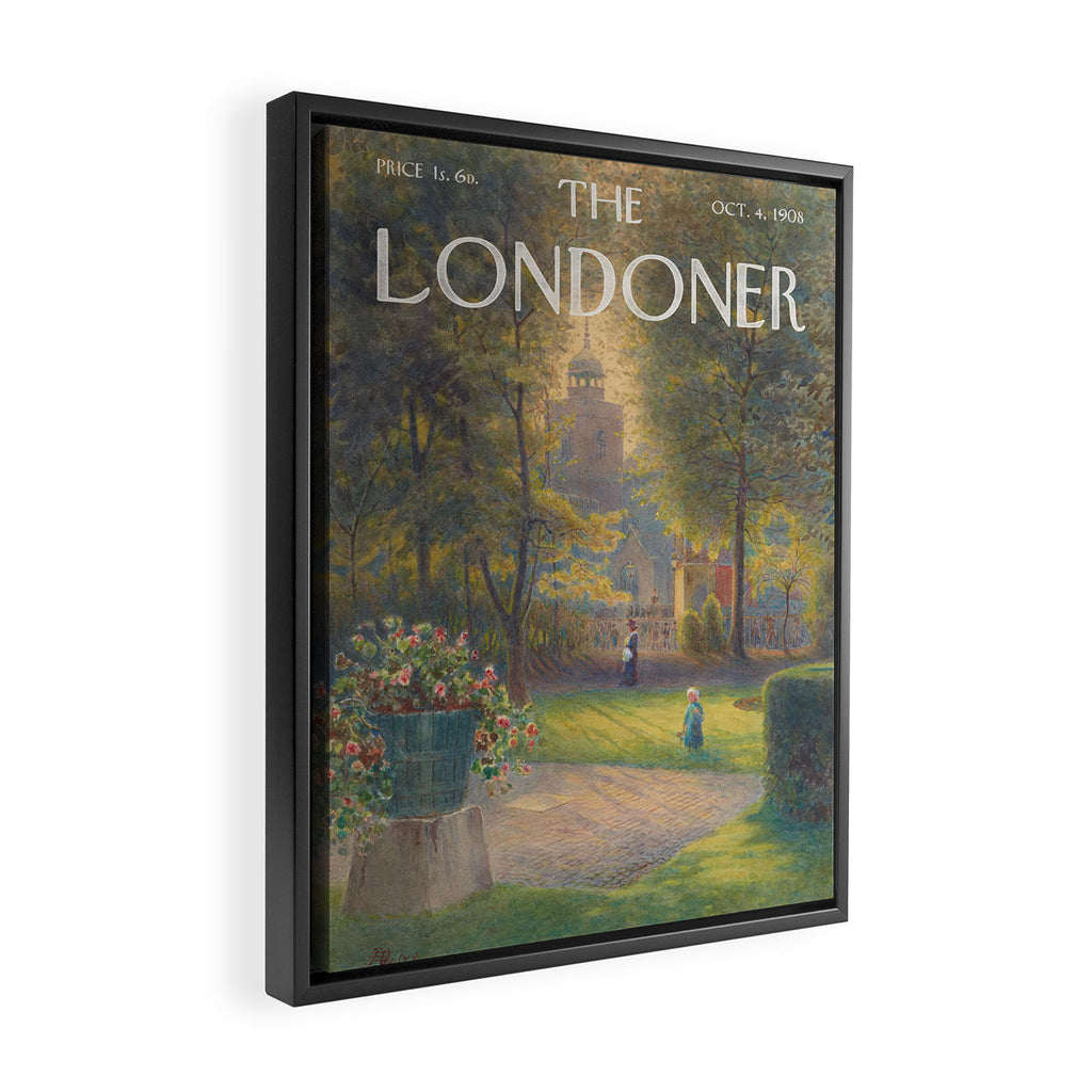 The Londoner - The Place of Execution, Tower Hill Framed Canvas Print Gallery Image 2