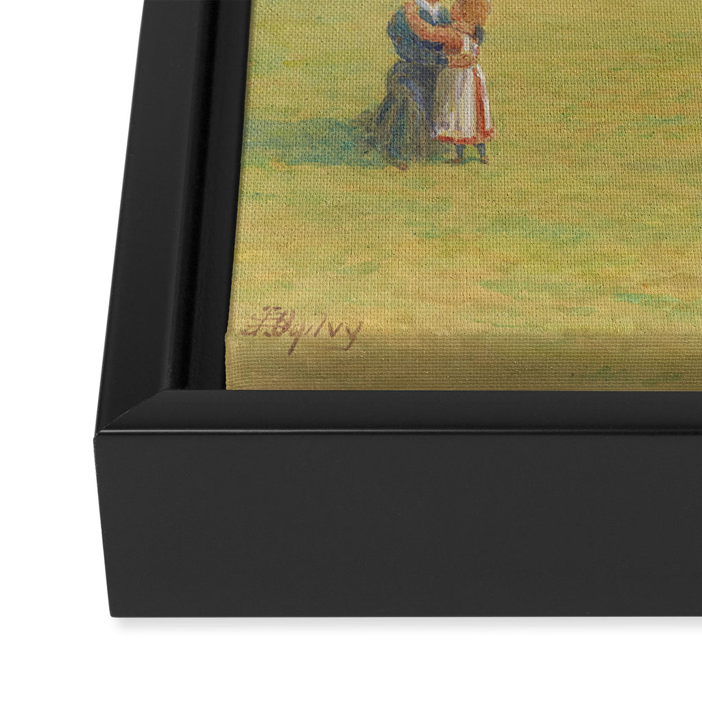 The Londoner - The Tower from Trinity Square Framed Canvas Print Gallery Image 3