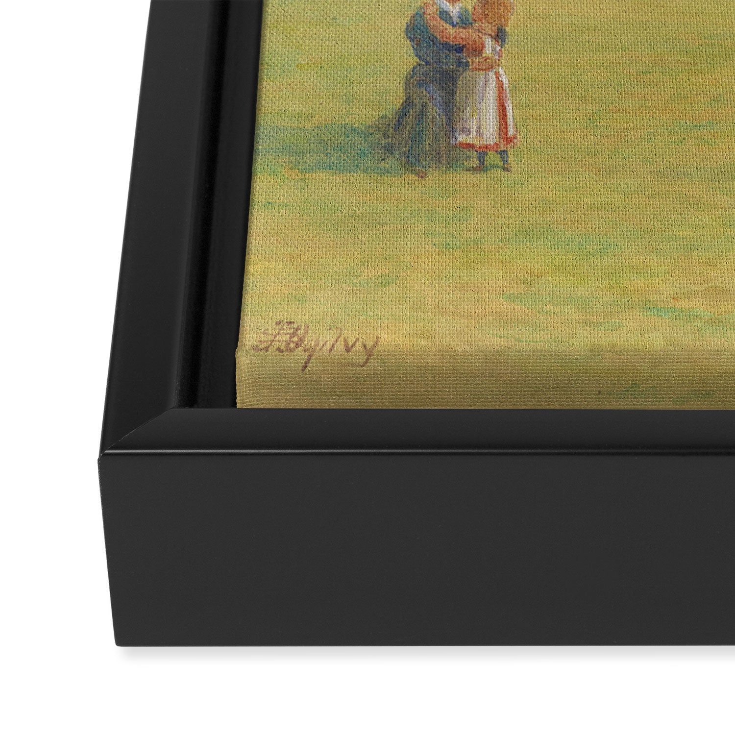 The Londoner - The Tower from Trinity Square Framed Canvas Print Gallery Image 3