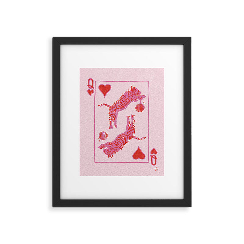 Queen of Tigers Framed Art Print Gallery Image 5