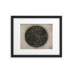 Constellations of the Northern Hemisphere on Vintage Paper Framed Art Print Gallery Image 5