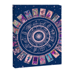 Major Arcana & Wheel of the Zodiac | Pastel Goth Canvas Print Gallery Image 8