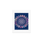 Major Arcana & Wheel of the Zodiac | Pastel Goth Art Print Gallery Image 1