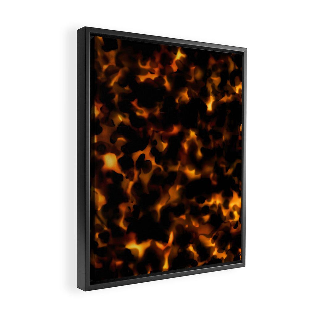 Royal Tortoise Framed Canvas Print Gallery Image 2