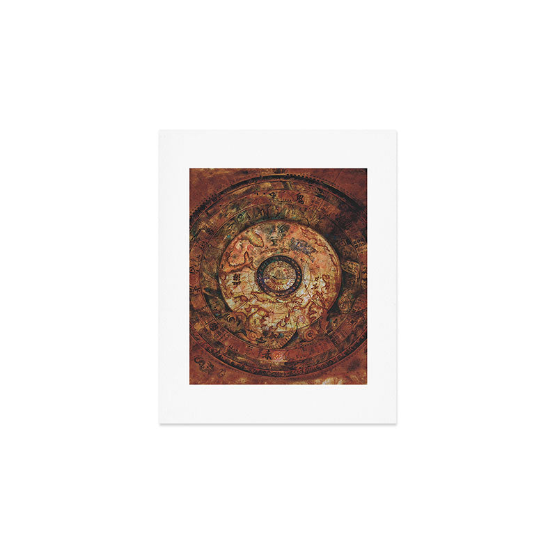 Sao Feng Replica Map Pirates of the Caribbean Art Print Gallery Image 1