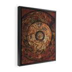 Sao Feng Replica Map Pirates of the Caribbean Framed Canvas Print Gallery Image 2