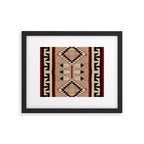 The Eternal | Navajo Pattern Framed Art Print Gallery Image 5