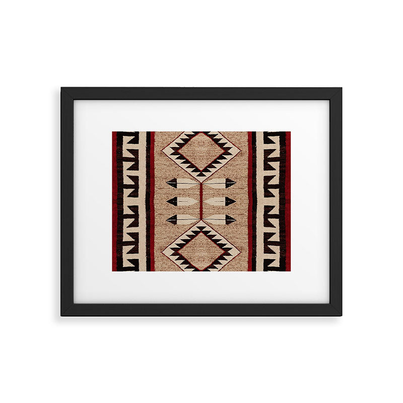 The Eternal | Navajo Pattern Framed Art Print Gallery Image 5