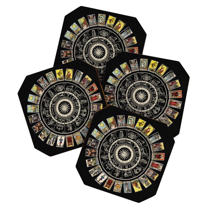 The Major Arcana & The Wheel of the Zodiac Coaster Gallery Image 1