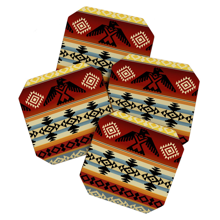 Thunderbird | Native American Pattern Coaster Gallery Image 1