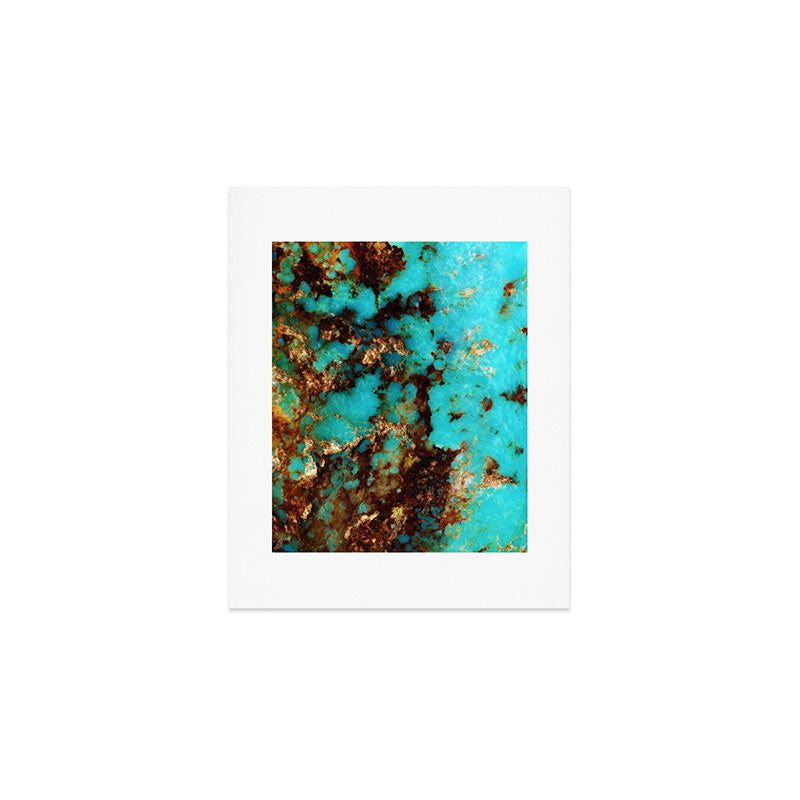 Turquoise I Art Print Gallery Image 1