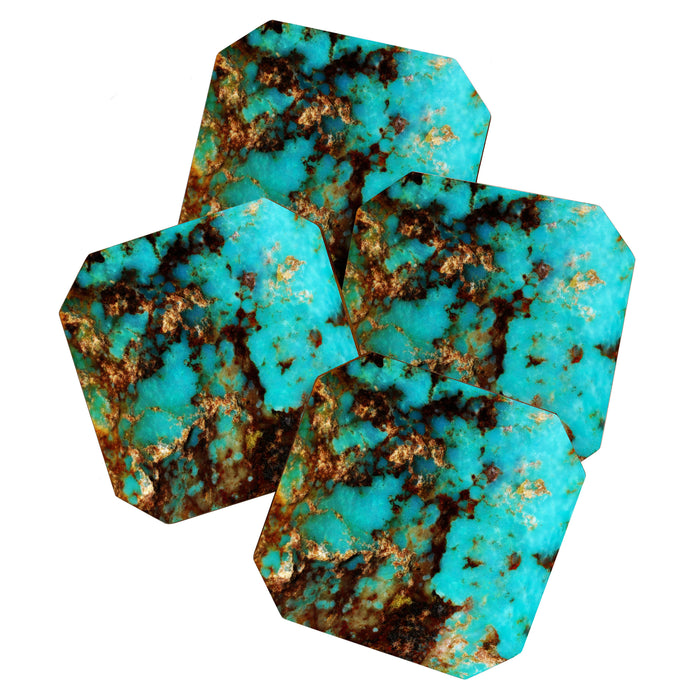 Turquoise I Coaster Gallery Image 1