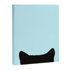 Black cat I Canvas Print Gallery Image 8