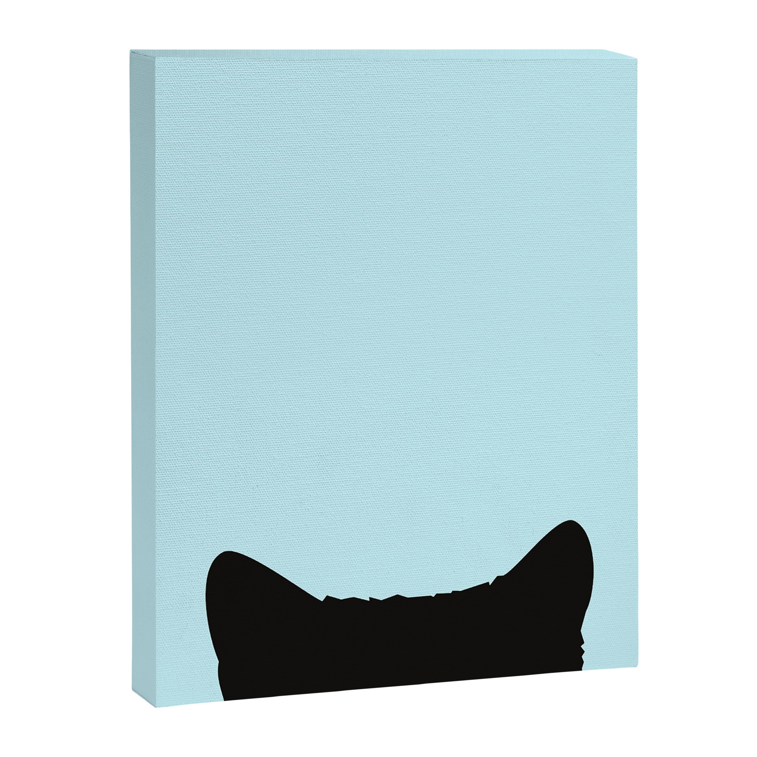 Black cat I Canvas Print Gallery Image 8