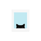 Black cat I Art Print Gallery Image 1