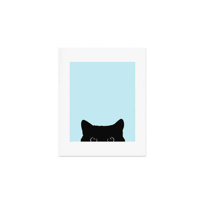 Black cat I Art Print Gallery Image 1
