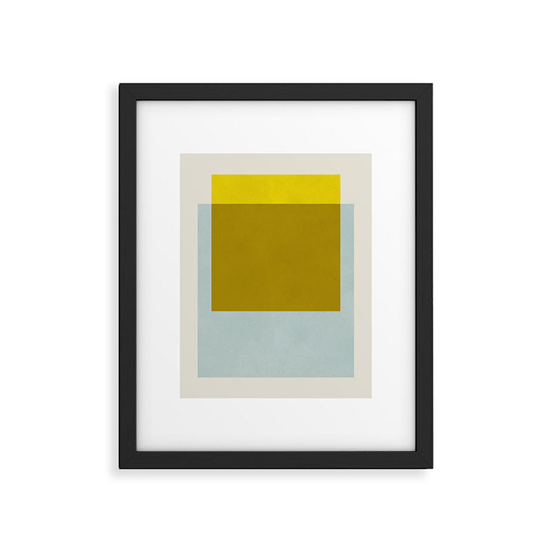 Overlapping colors 2 Framed Art Print Gallery Image 5