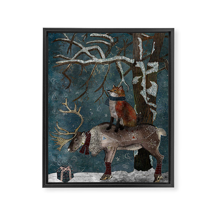 Winter Tale Framed Canvas Print Gallery Image 1