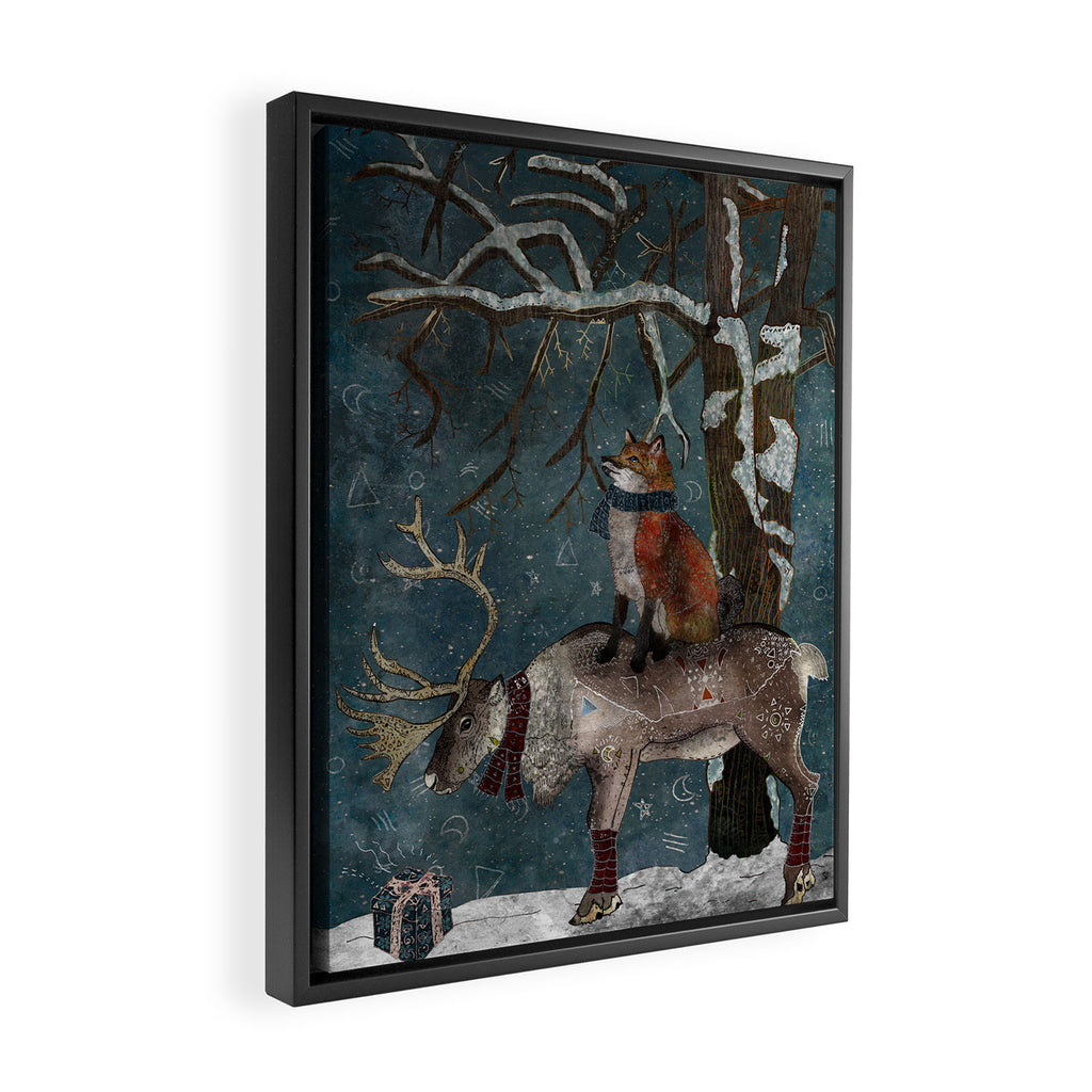 Winter Tale Framed Canvas Print Gallery Image 2