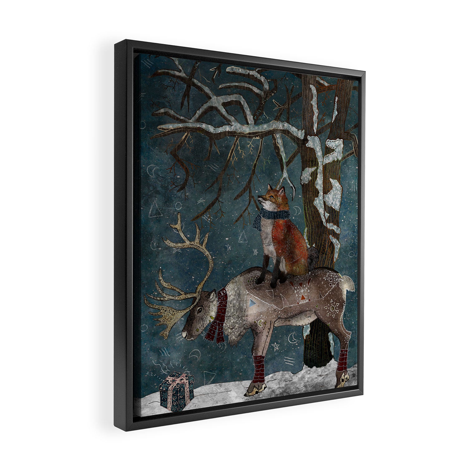 Winter Tale Framed Canvas Print Gallery Image 2