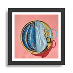 Pink Sardine Framed Art Print Gallery Image 1