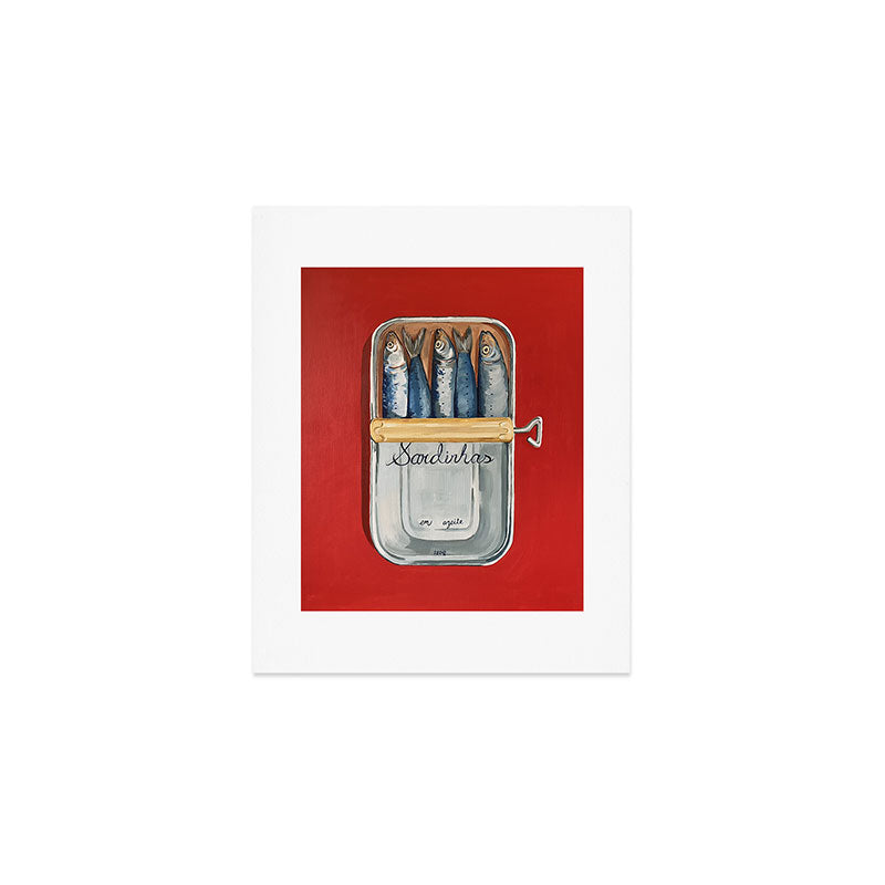 Tinned Fish Art Print Gallery Image 1