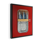 Tinned Fish Framed Canvas Print Gallery Image 2