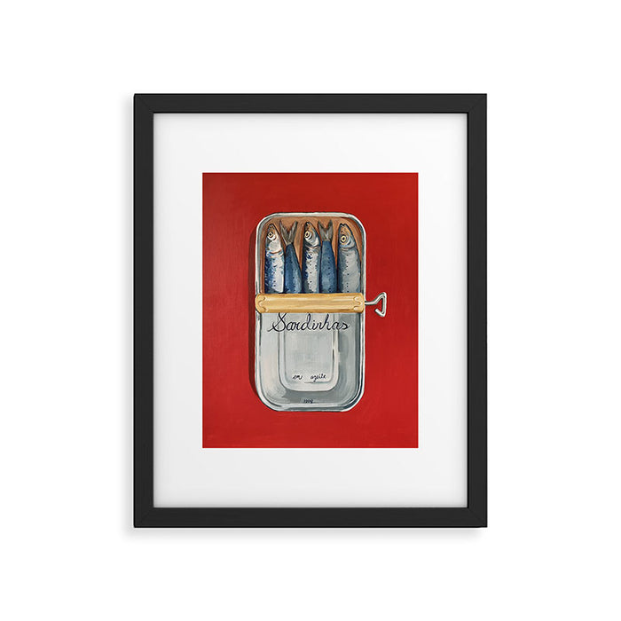 Tinned Fish Framed Art Print Gallery Image 1