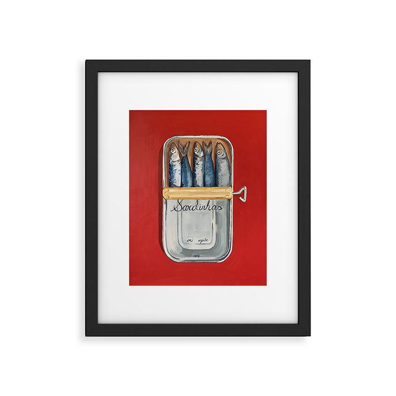Tinned Fish Framed Art Print Gallery Image 5