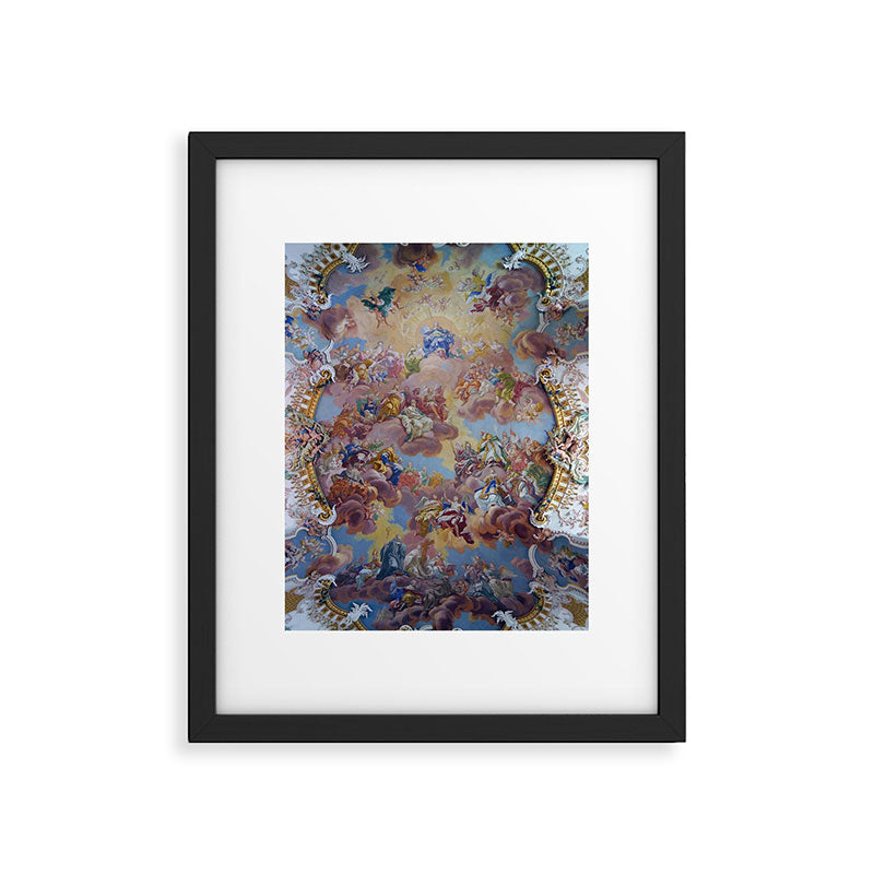Bartolomeo Altomonte Ceiling fresco Wilhering Abbey Framed Art Print Gallery Image 5