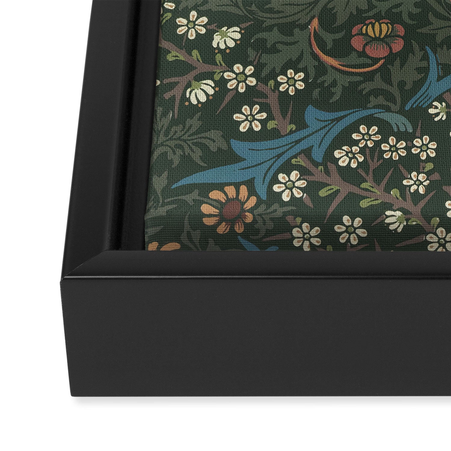Blackthorn - William Morris Framed Canvas Print Gallery Image 3