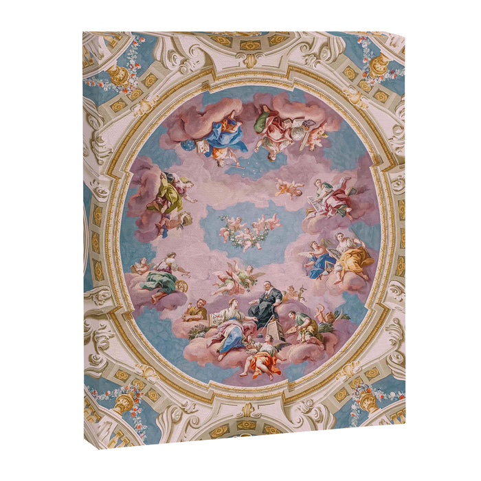 Ceiling Fresco Bartolomeo Altomonte Admont Abbey Canvas Print Gallery Image 1