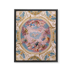 Ceiling Fresco Bartolomeo Altomonte Admont Abbey Framed Canvas Print Gallery Image 6
