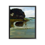 Death Peeing - Max Klinger Framed Canvas Print Gallery Image 6