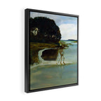 Death Peeing - Max Klinger Framed Canvas Print Gallery Image 2
