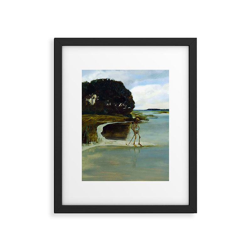 Death Peeing - Max Klinger Framed Art Print Gallery Image 4