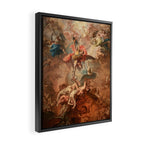 Fall of the Rebel Angels Renaissance Painting Framed Canvas Print Gallery Image 2
