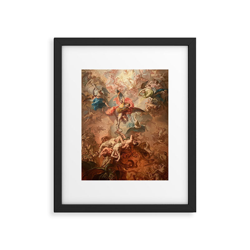 Fall of the Rebel Angels Renaissance Painting Framed Art Print Gallery Image 5