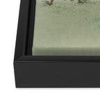 Frog Sumo - Ohara Koson Framed Canvas Print Gallery Image 3