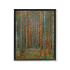 Gustav Klimt - Tannenwald I (Pine Forest I) Framed Canvas Print Gallery Image 8
